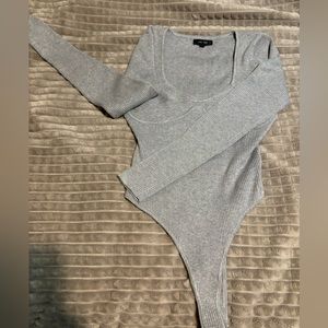 Gray Bodysuit Love Tree 🩶 #date night #cute